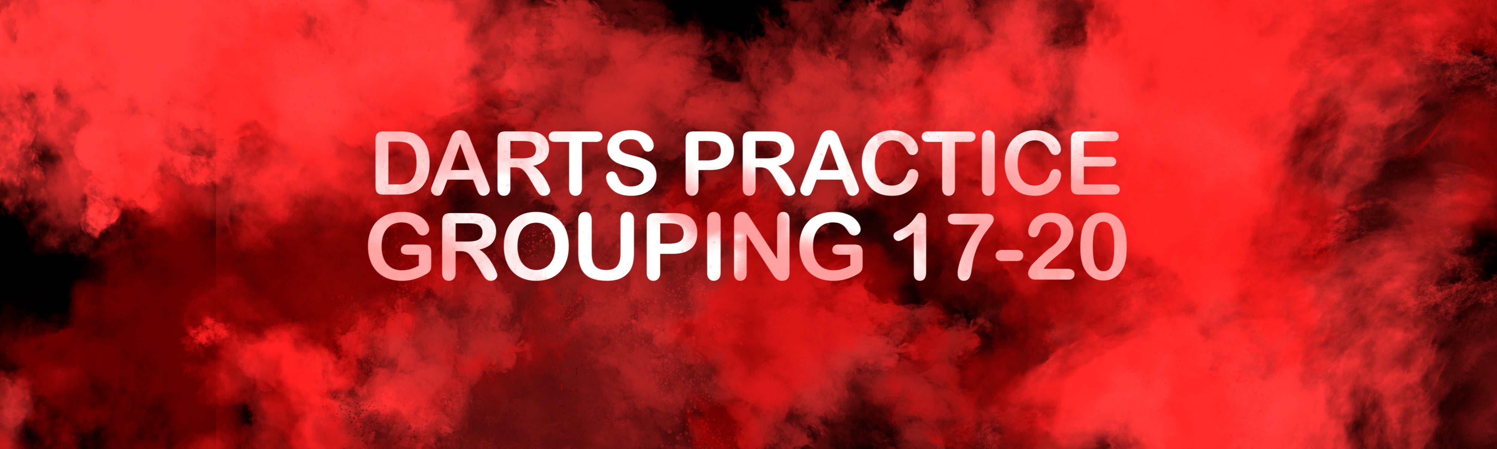 Training mit Darts: Gruppierung 17–20