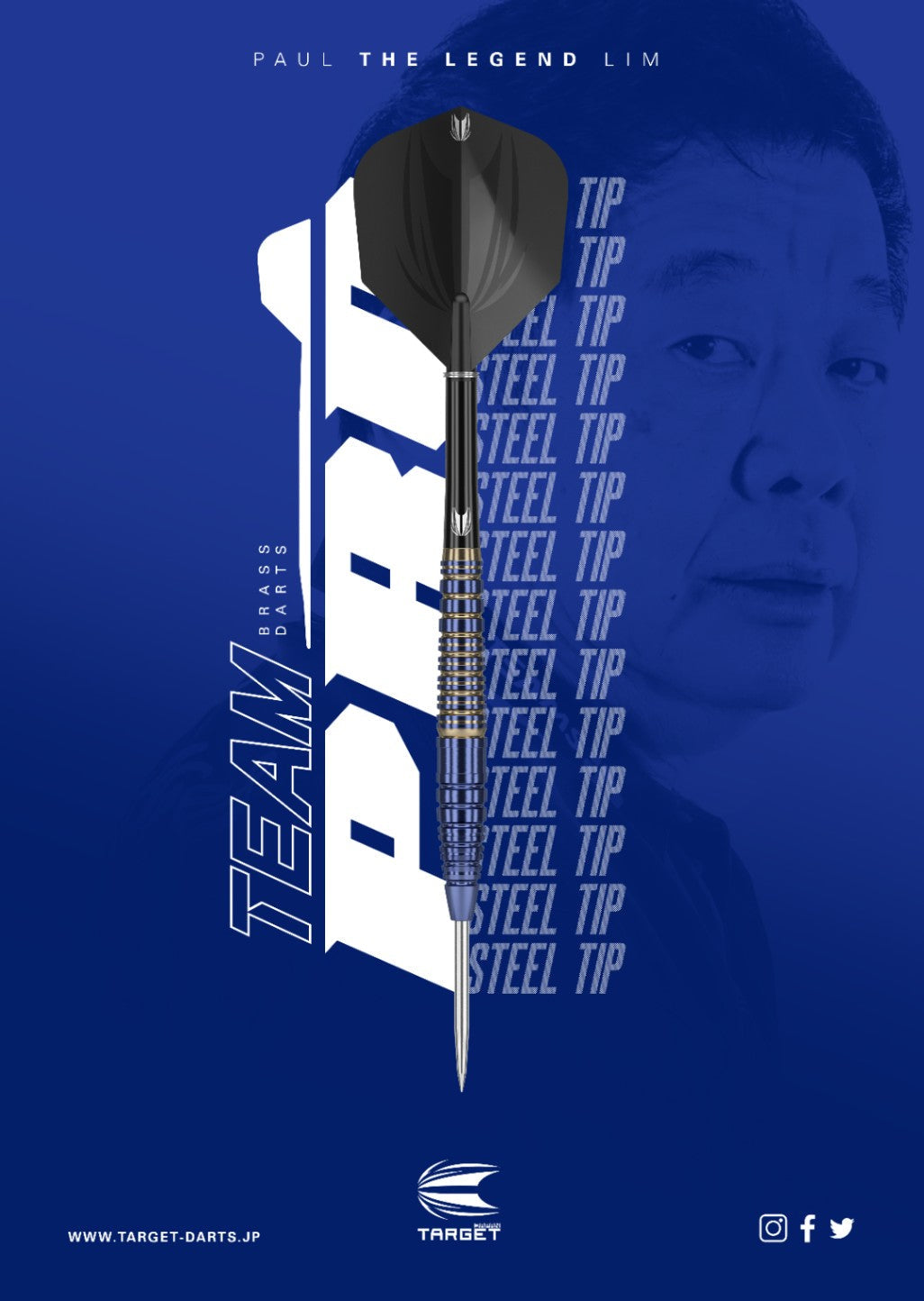 Target Japan - Team Pro Paul Lim - Brass - Steeldarts - Direct Darts - 2