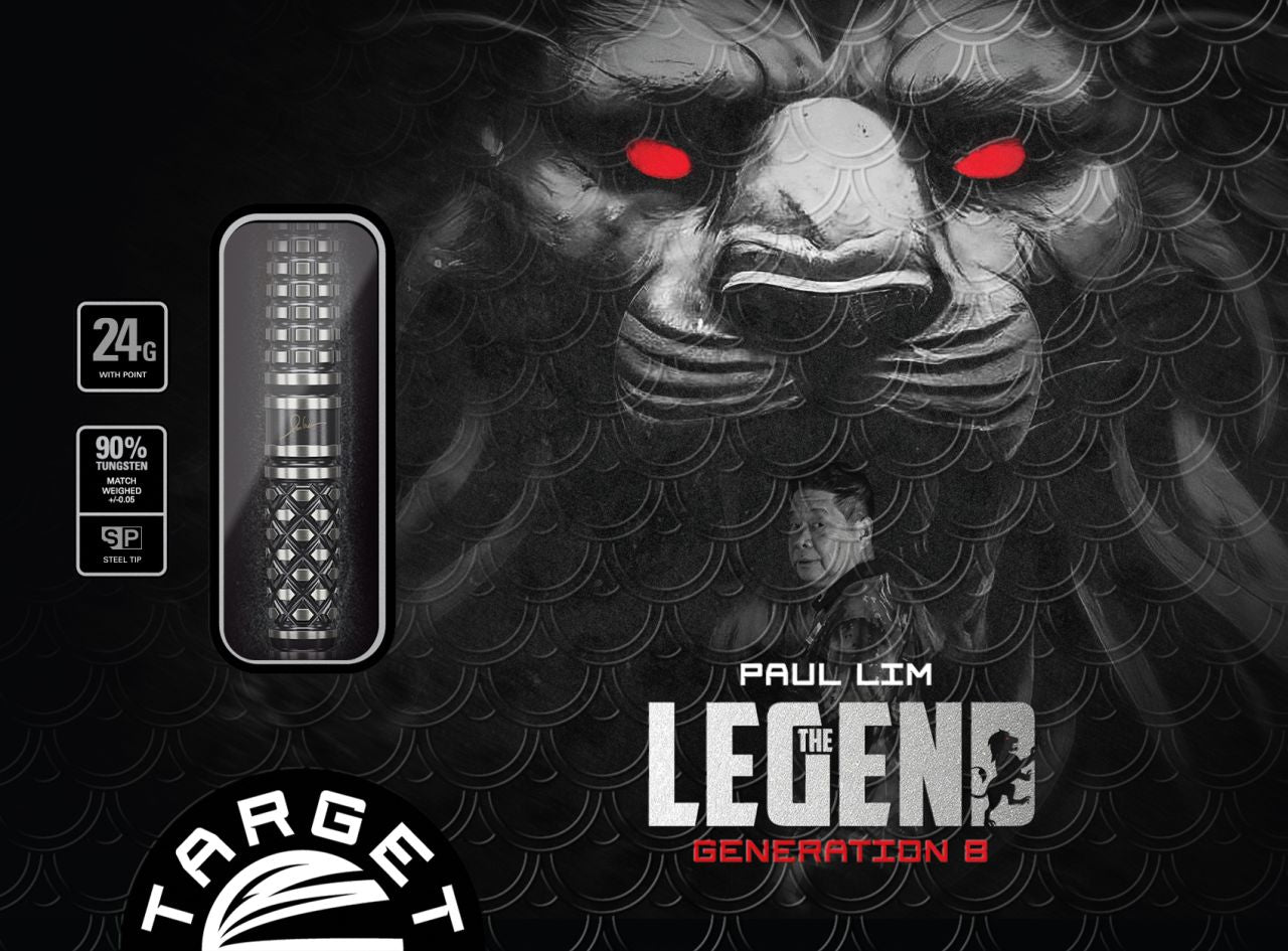 Target Japan - Paul Lim The Legend Gen 8 - 90% - Steeldarts - Direct Darts - 3