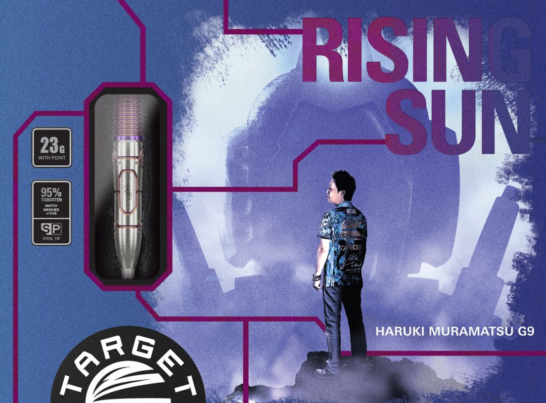 Target Japan - Rising Sun Gen 9 - 95% - Steeldarts - Direct Darts - 3