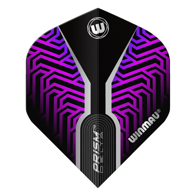 Winmau - Prism Delta Kairos Lila - 100 Micron - Dart Flights - Direct Darts - 3
