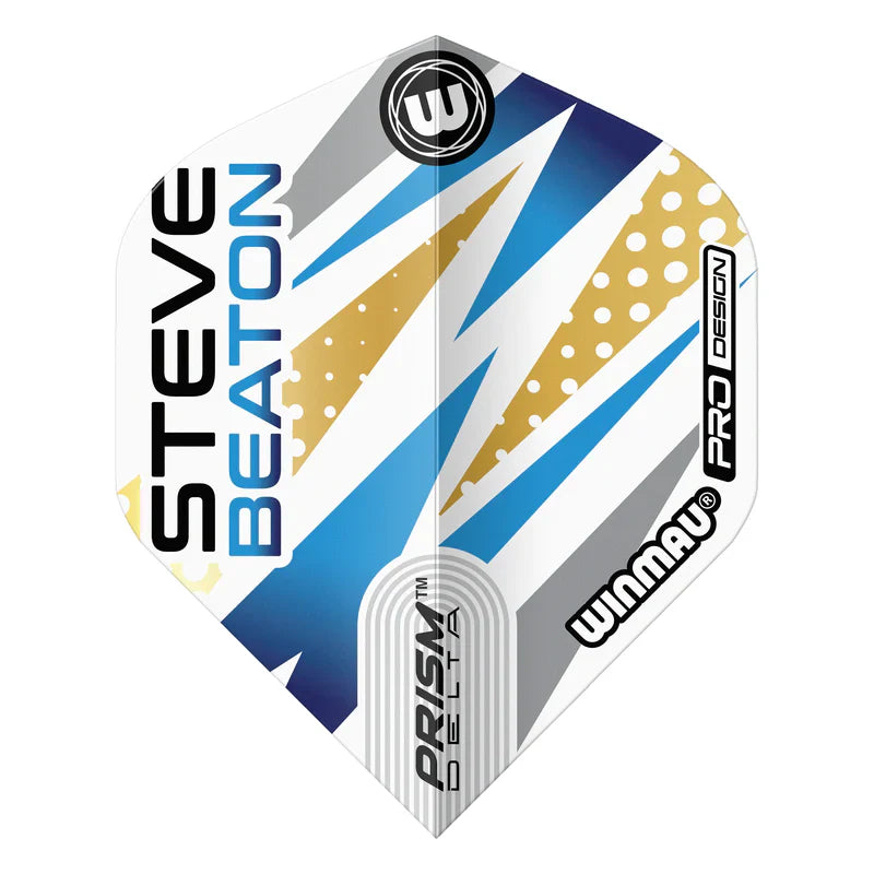 Winmau - Prism Delta Steve Beaton Legacy - 100 Micron - Dart Flights - Direct Darts - 3