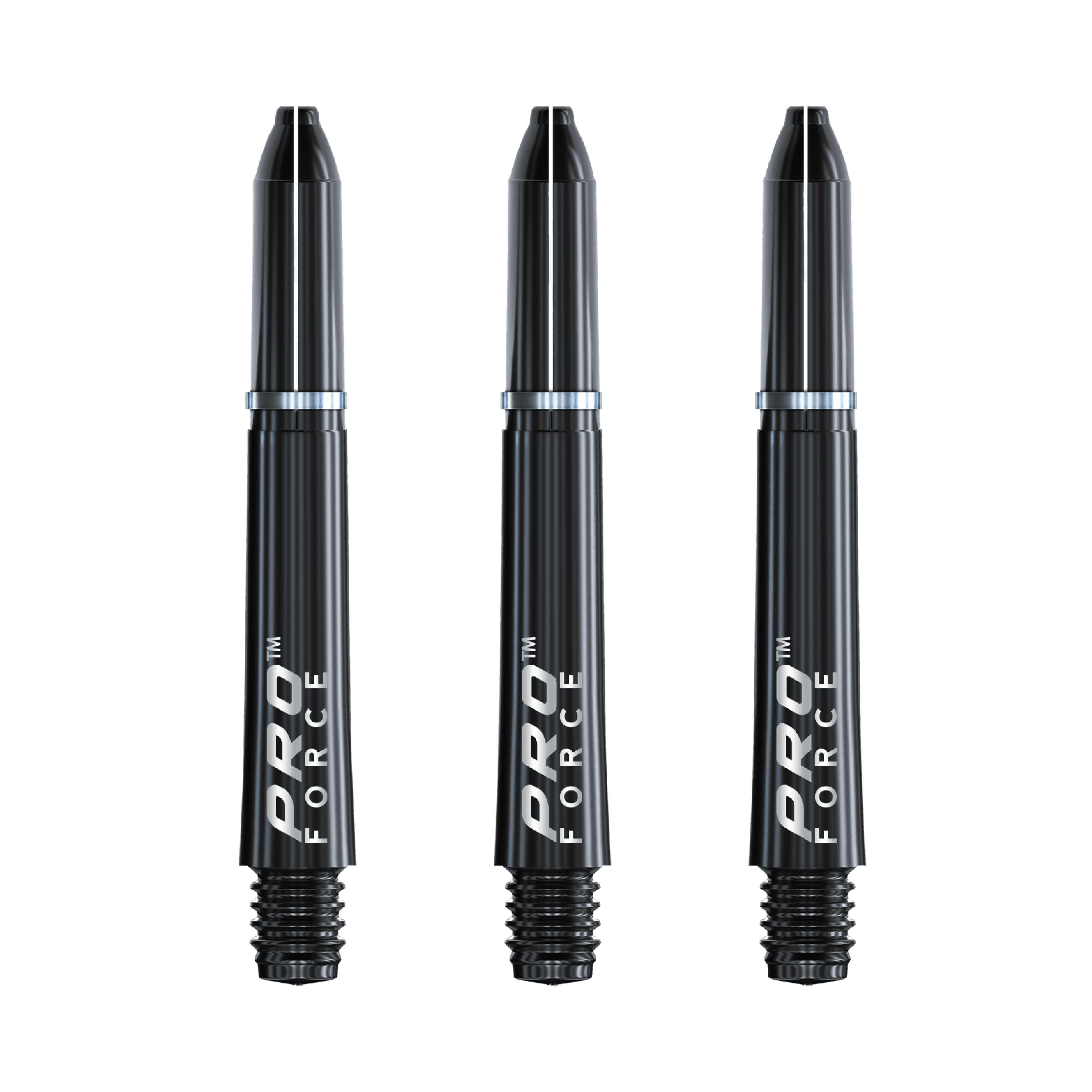 Winmau - Pro-Force Schwarz - Dart Shafts - Direct Darts - 4