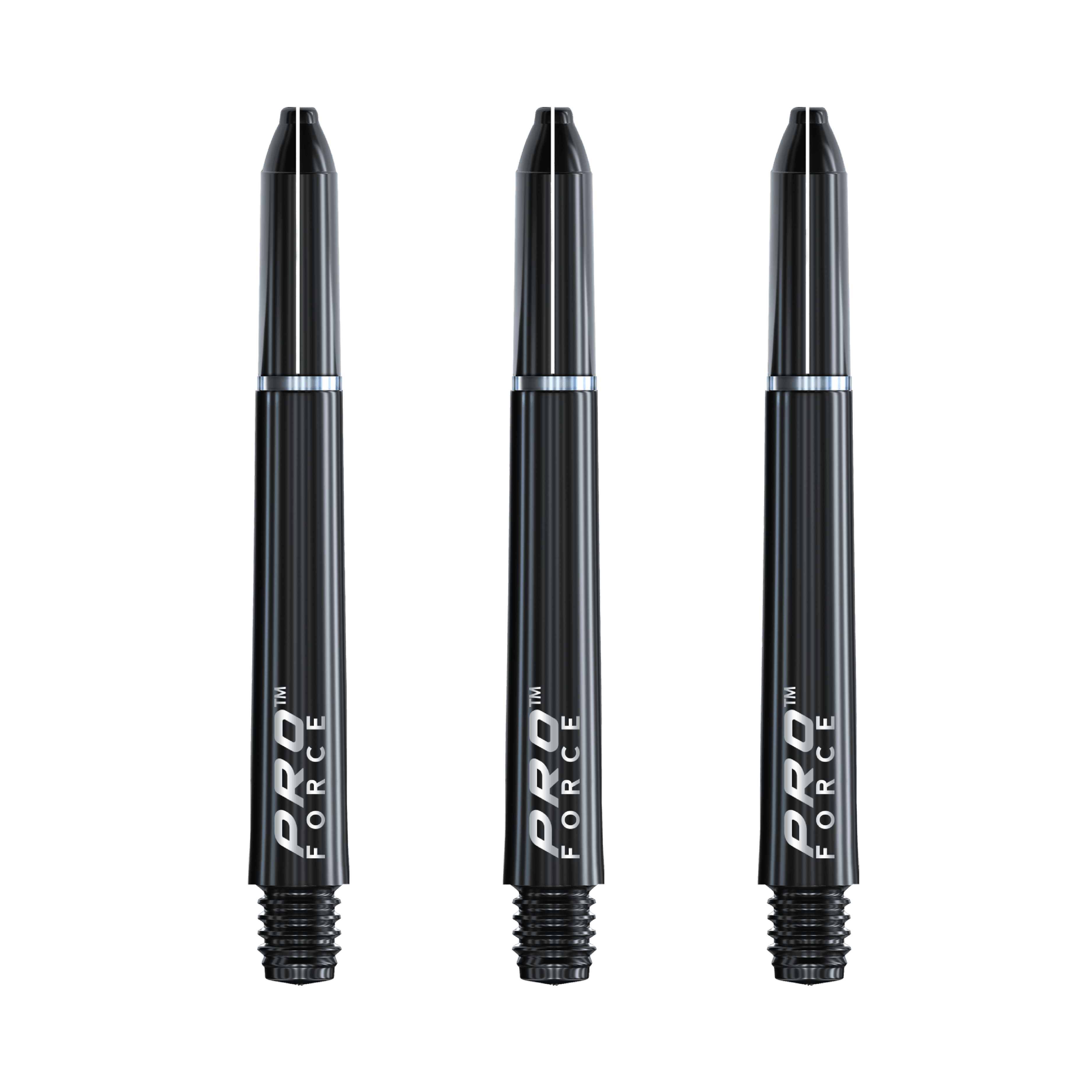 Winmau - Pro-Force Schwarz - Dart Shafts - Direct Darts - 3
