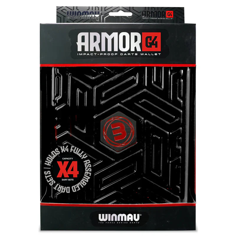 Winmau - Armor G4 - Schwarz - Darts Taschen - Direct Darts - 3