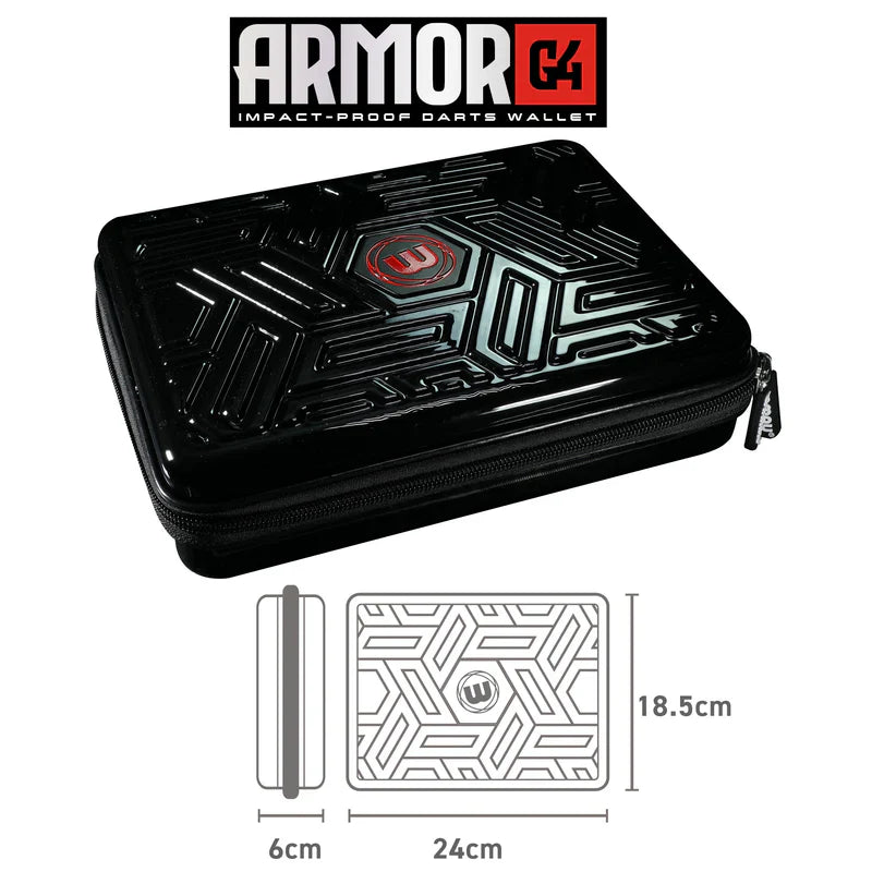 Winmau - Armor G4 - Schwarz - Darts Taschen - Direct Darts - 4