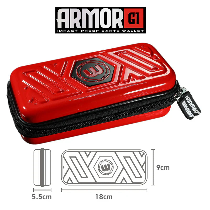 Winmau - Armor G1 - Rot - Darts Taschen - Direct Darts - 6