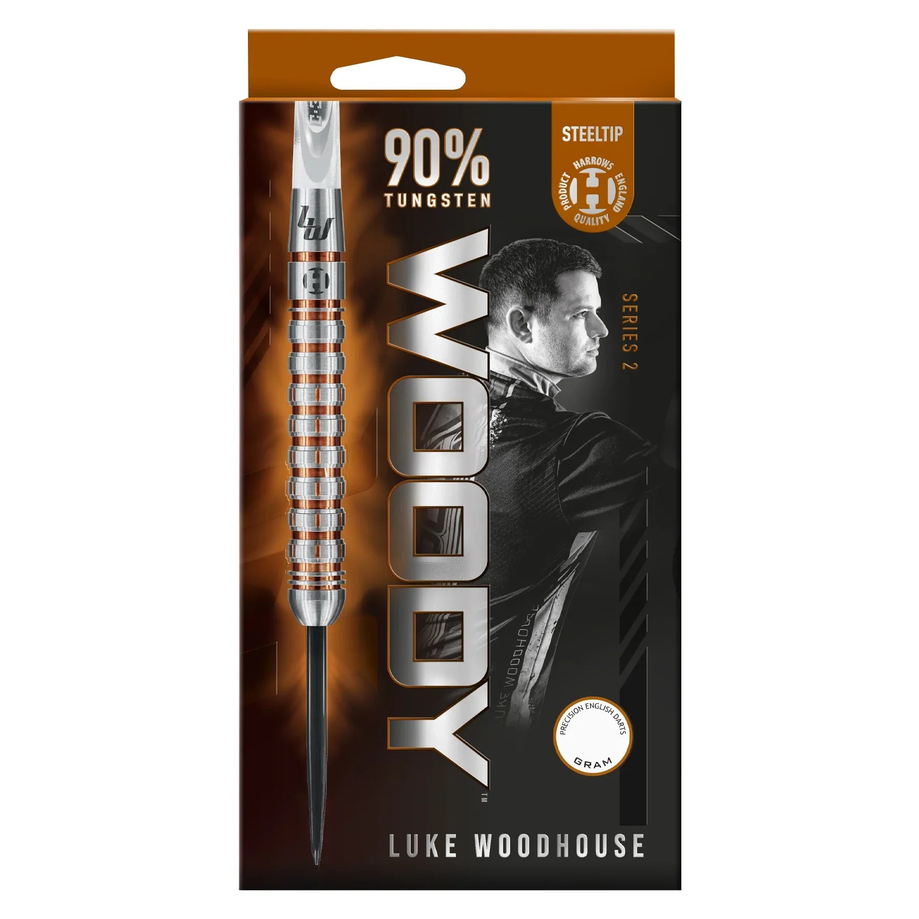 Harrows - Luke Woodhouse Series 2 90% - Steeldarts - Direct Darts - 5