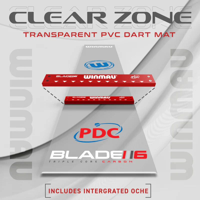Winmau - Clearzone Pvc - Dartmatten - Direct Darts - 7