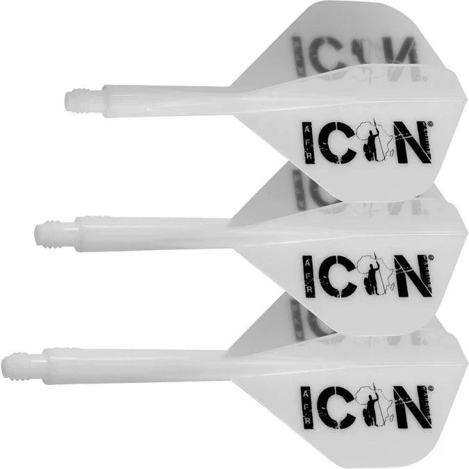 Condor - Axe African Warrior - Weiß - No2 - Flight System - Direct Darts - 2