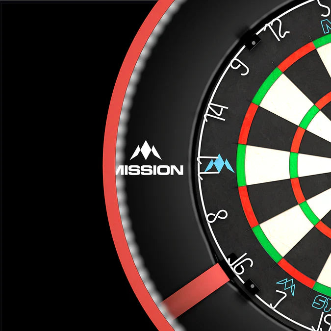 Mission - Torus 270 Rot - Dartboard Beleuchtung - Direct Darts - 4