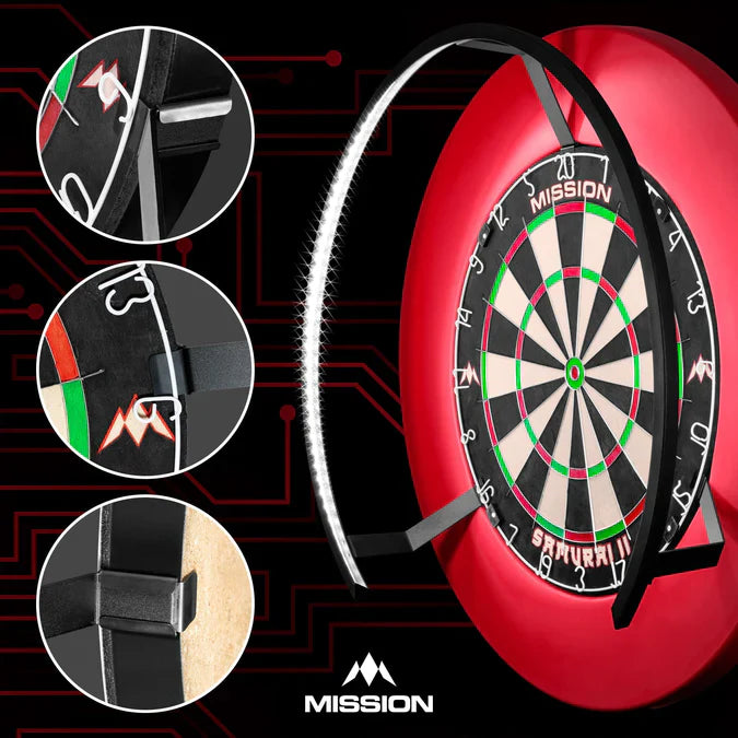 Mission - Torus Beleuchtungs Halterung (3 Stück) - Direct Darts - 3