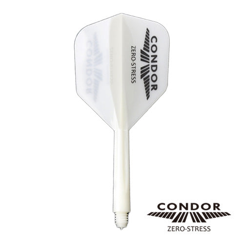 Condor - Zero Stress - Logo - Weiss/Schwarz - No6 - Flight System - Direct Darts - 1