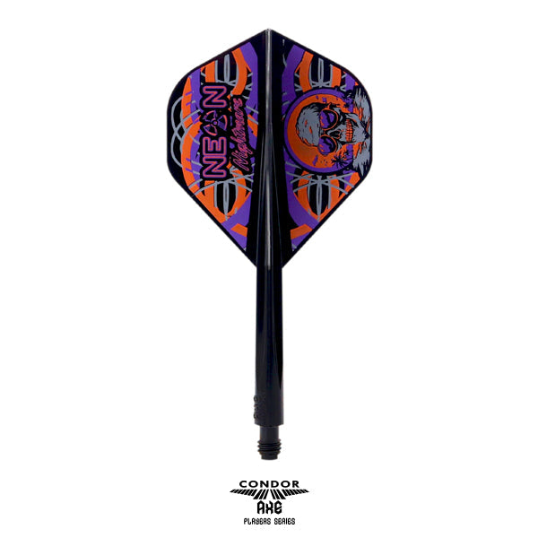 Condor - Axe Neon Nightmare3 - Schwarz - No2 - Flight System - Direct Darts - 1