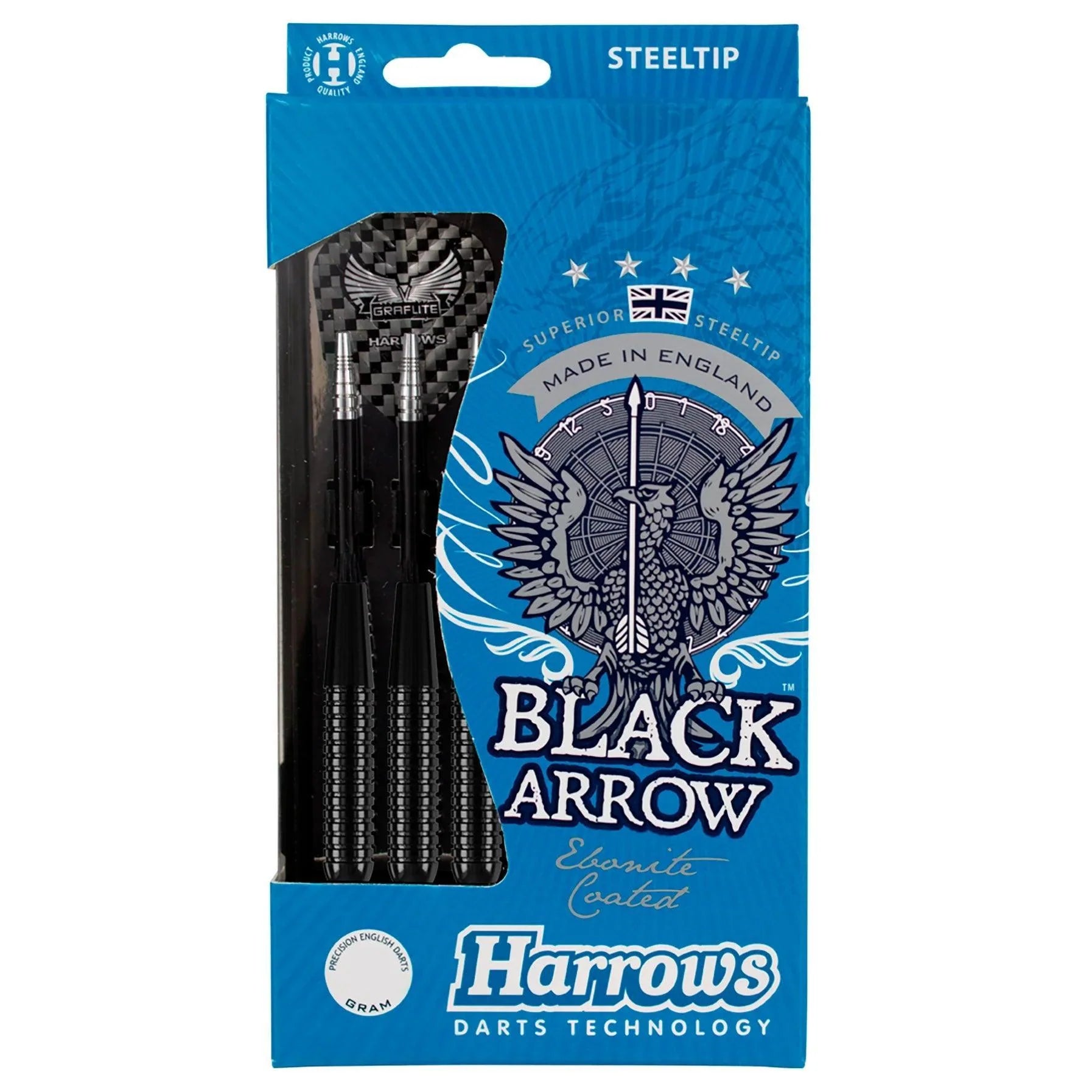Harrows - Black Arrow 21 G - Steeldarts - Direct Darts - 5