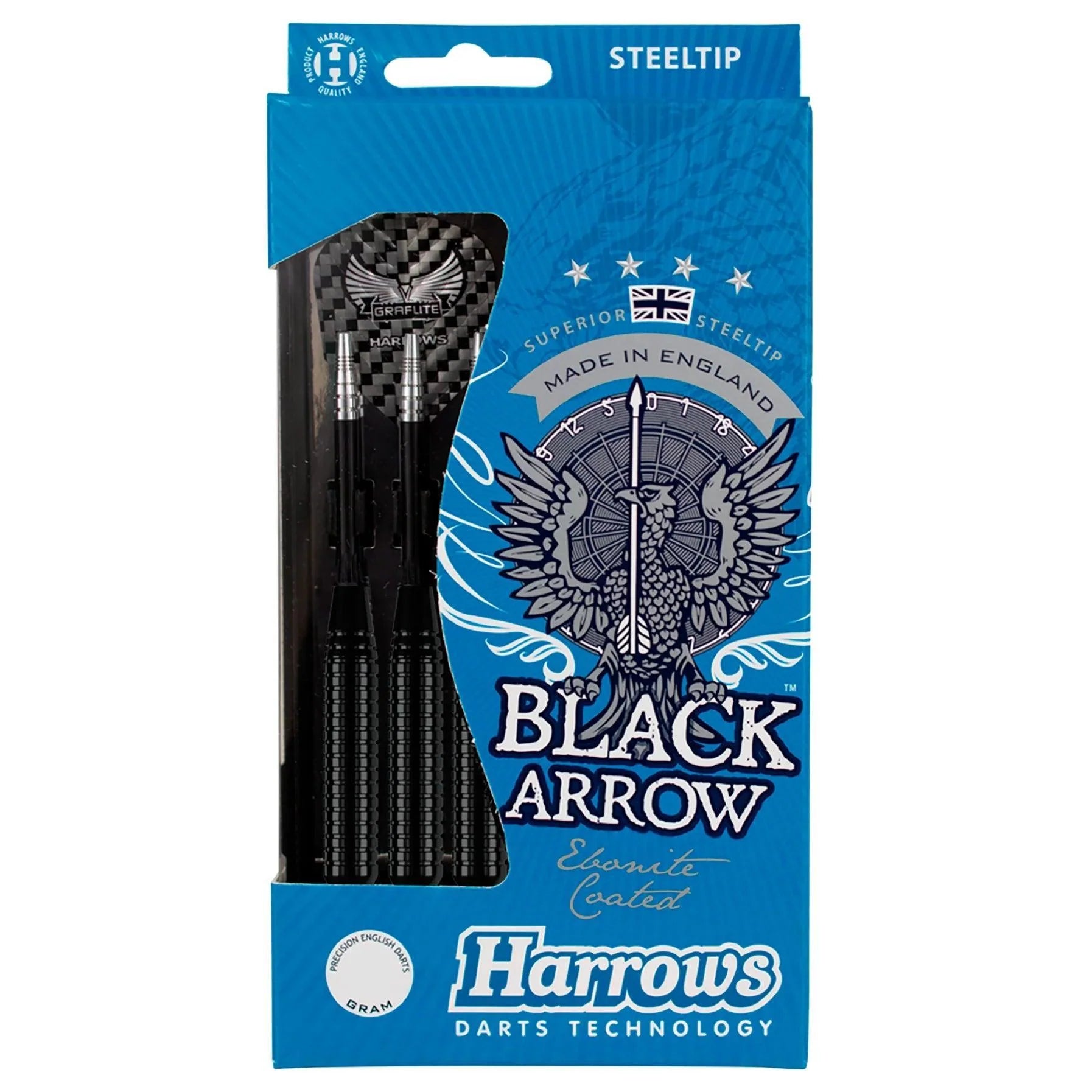 Harrows - Black Arrow 26 G - Steeldarts - Direct Darts - 5