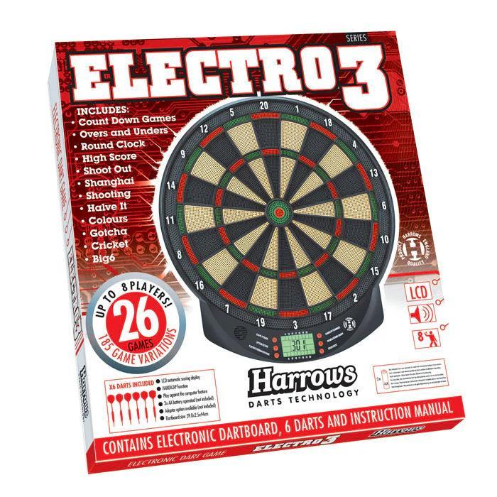 Harrows - Electro 3 - Soft Dartscheiben - Direct Darts - 3
