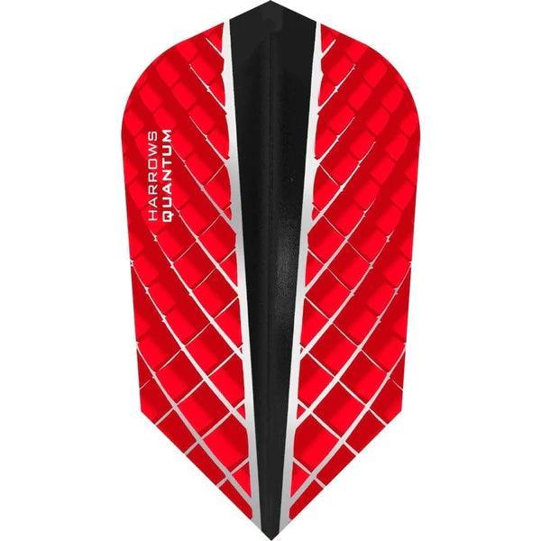 Harrows - Quantum X - Rot - Slim - 100 Micron - Dart Flights - Direct Darts - 1
