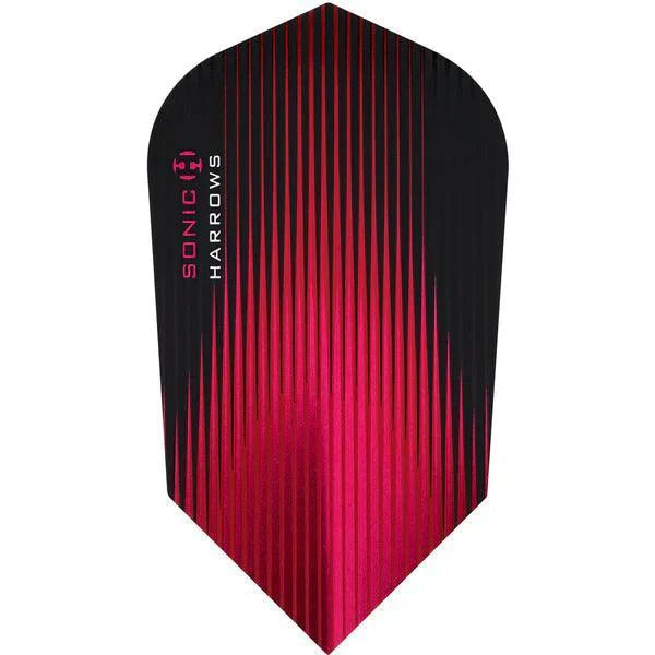 Harrows - Sonic - Rot - Slim - 100 Micron - Dart Flights - Direct Darts - 1