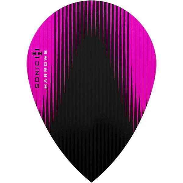 Harrows - Sonic - Rosa - Pear - 100 Micron - Dart Flights - Direct Darts - 1