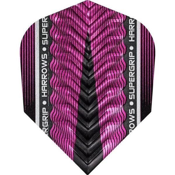 Harrows - Supergrip - Rosa - 100 Micron - Dart Flights - Direct Darts - 1