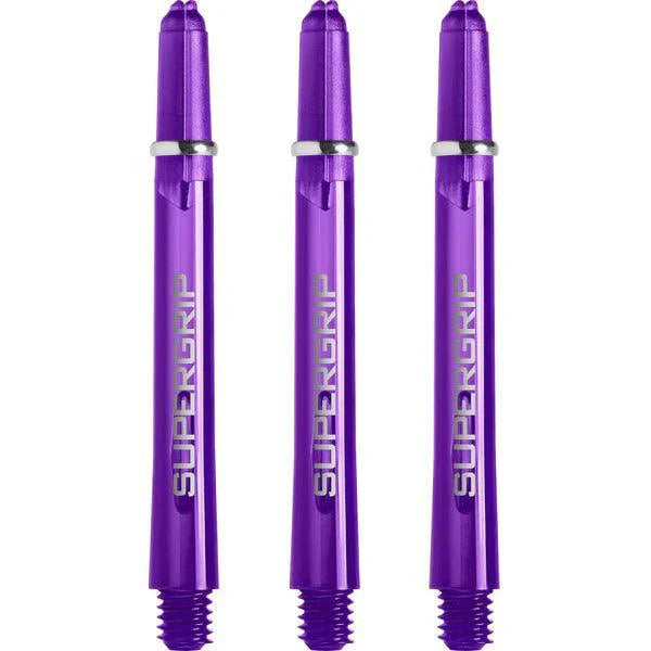 Harrows - Supergrip Dunke Lila - Dart Shafts - Direct Darts - 2
