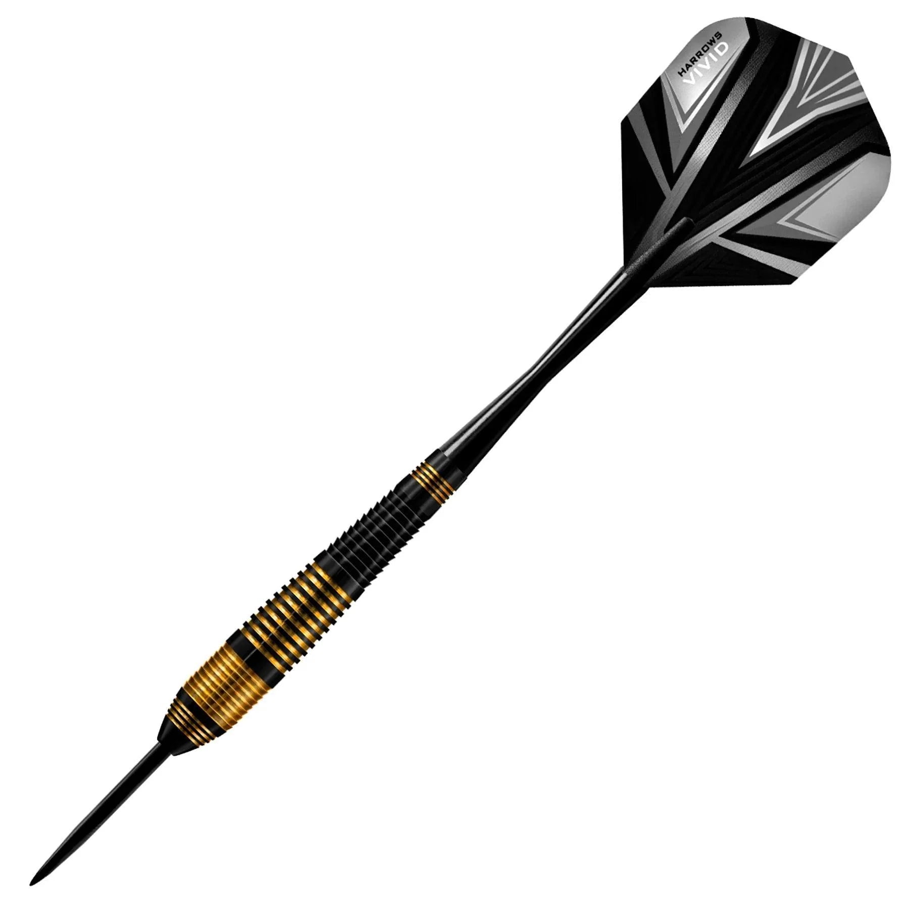 Harrows - Vivid Schwarz - Steeldarts - Direct Darts - 4