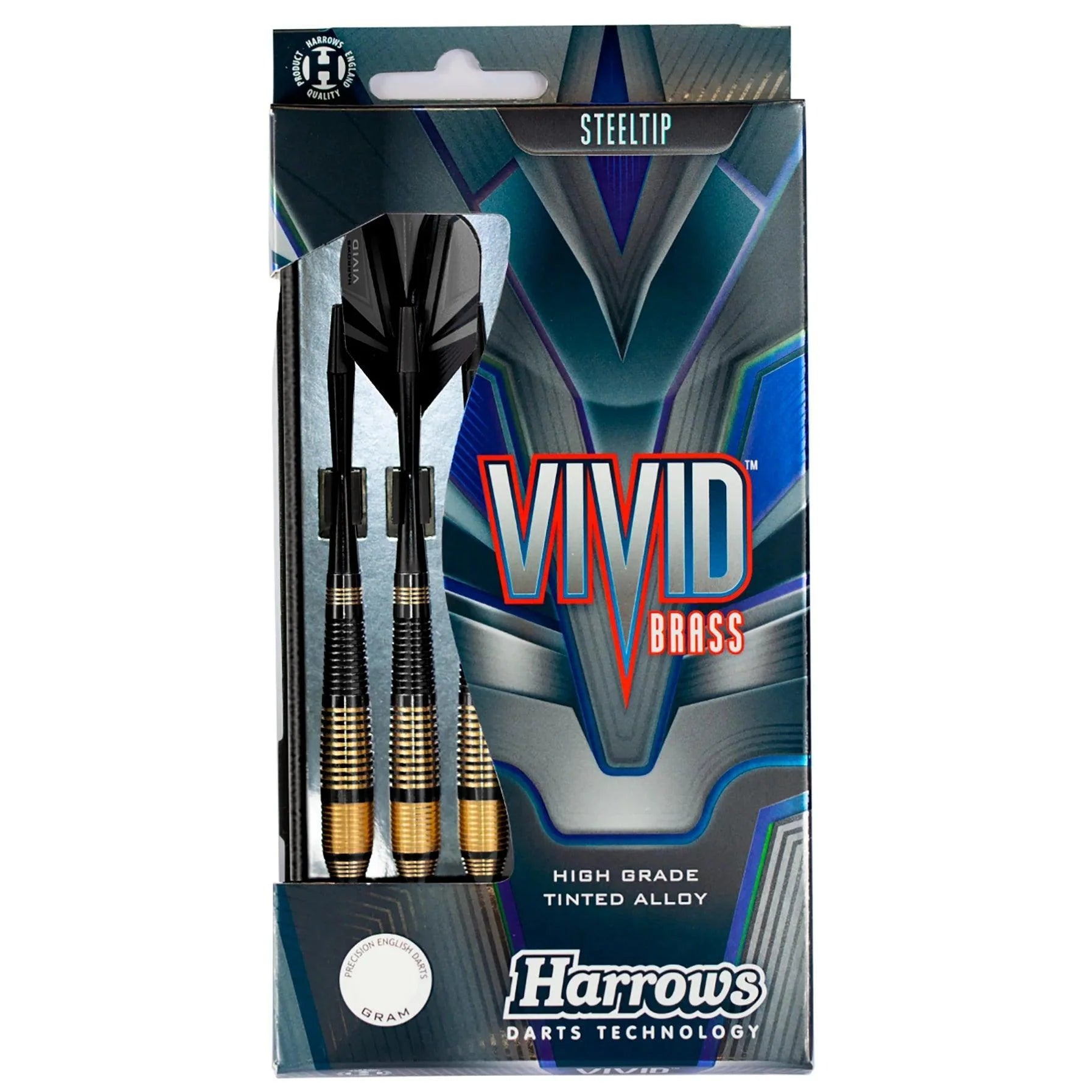 Harrows - Vivid Schwarz - Steeldarts - Direct Darts - 5