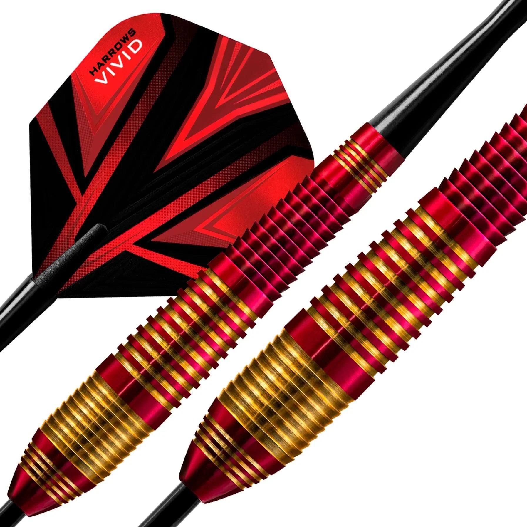 Harrows - Vivid Rot - Steeldarts - Direct Darts - 3