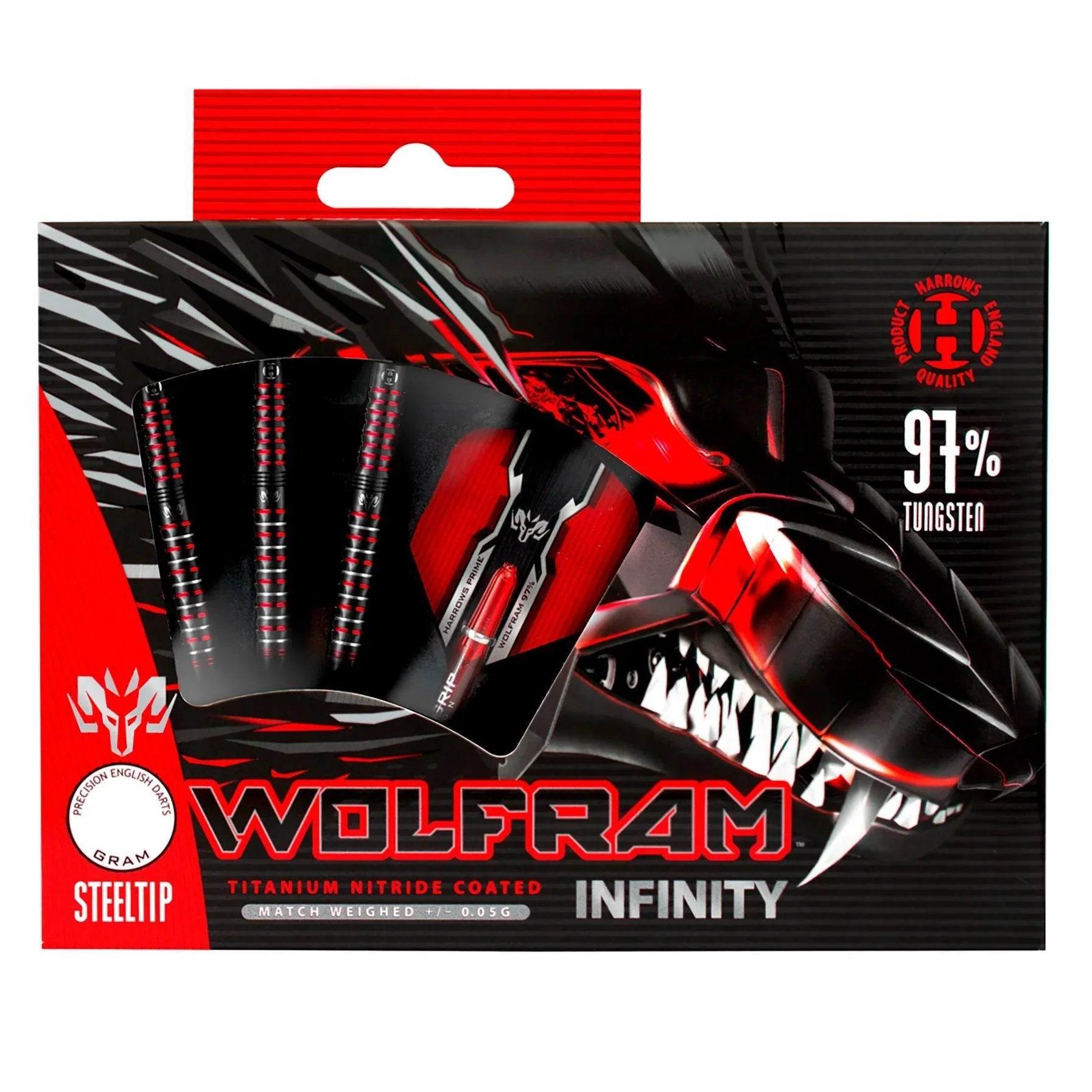 Harrows - Wolfram Infinity 97% - Steeldarts - Direct Darts - 5