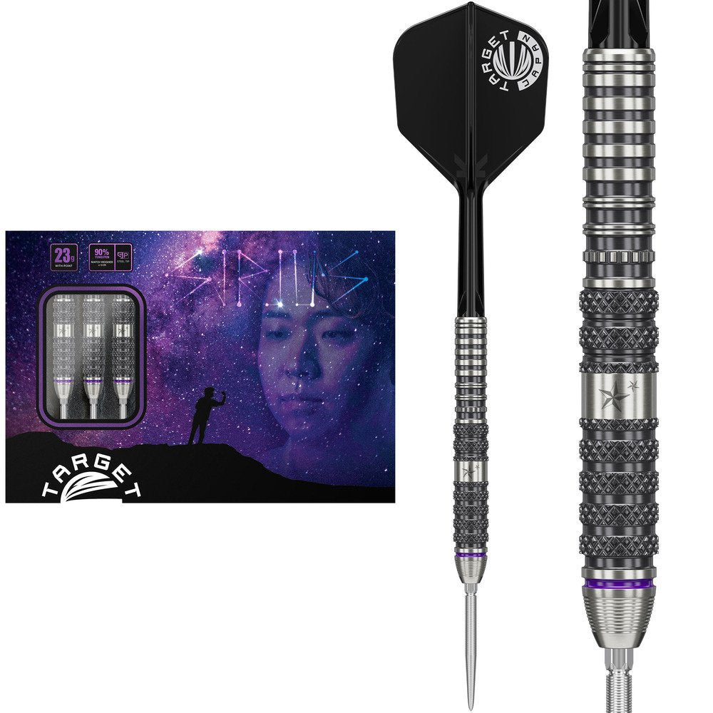 Target Japan - Prime Series Sirius Gen3 - 90% - Steeldarts - Direct Darts - 1