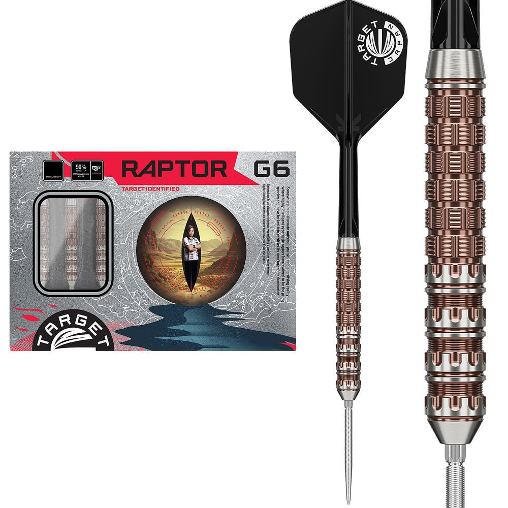 Target Japan - Prime Series Raptor Gen6 - 90% - Steeldarts - Direct Darts - 1