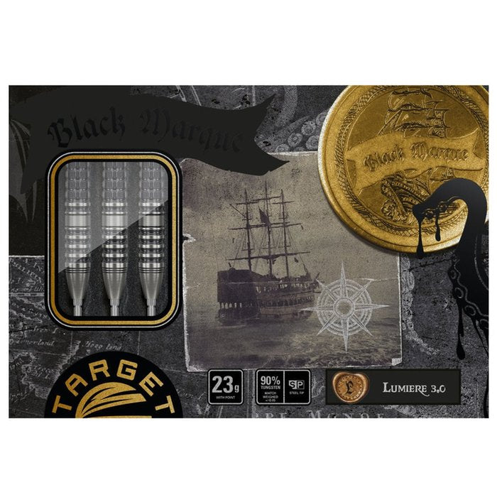 Target Japan - Black Marque Lite Lumiere Gen3 - 90% - Steeldarts - Direct Darts - 4