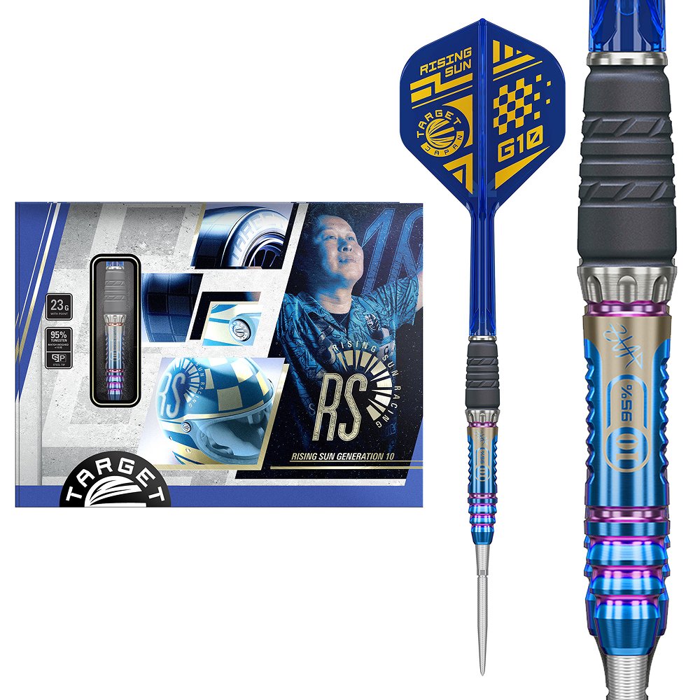 Target Japan - The Rising Sun - Gen10 - 95% - Steeldarts - Direct Darts - 1