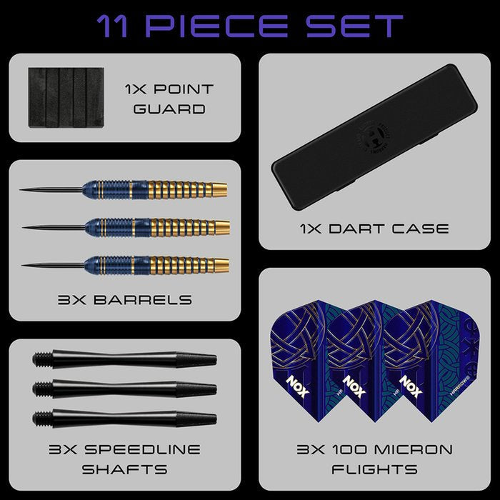 Harrows - Nox - Messing - Steeldarts - Direct Darts - 3