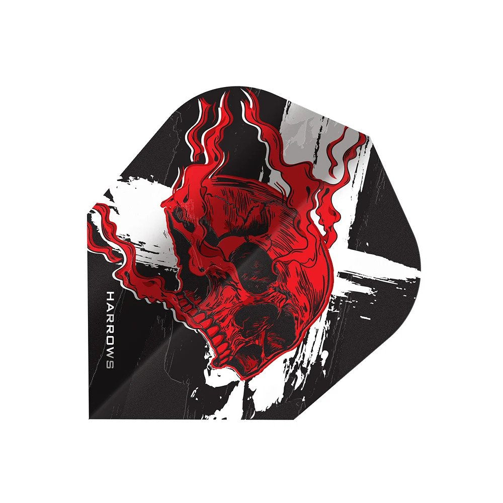 Harrows - Heavy Metal - 100 Micron - No6 - Darts Flights - Direct Darts - 1