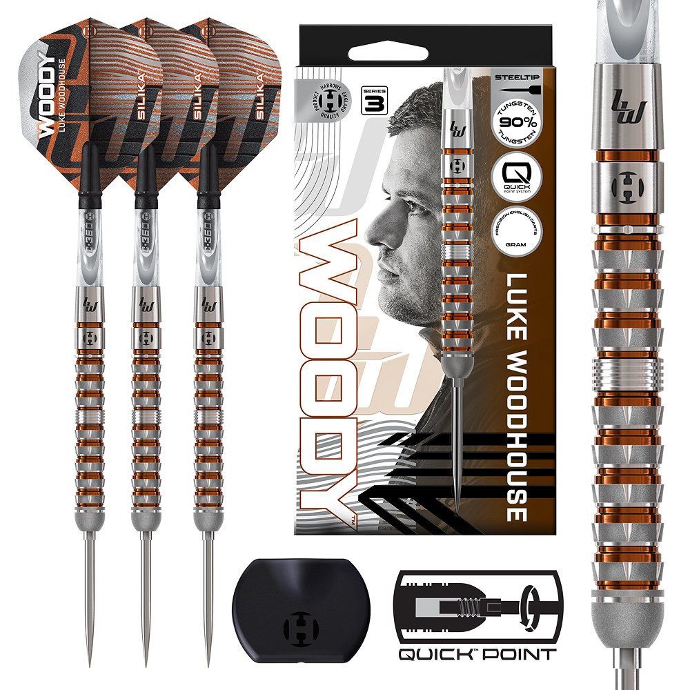 Harrows - Luke Woodhouse Series 3 90% - Steeldarts - Direct Darts - 1