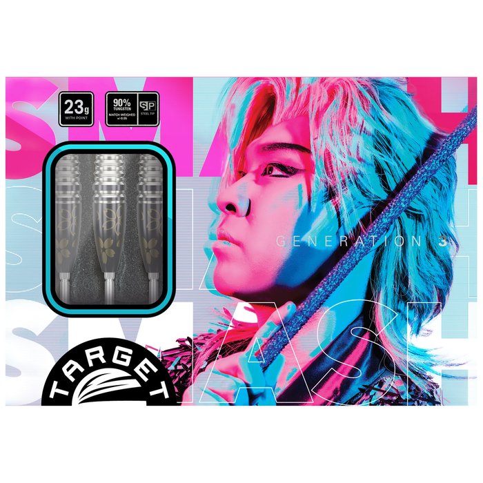 Target Japan - Charm Smash Gen3 - 90% - Steeldarts - Direct Darts - 4