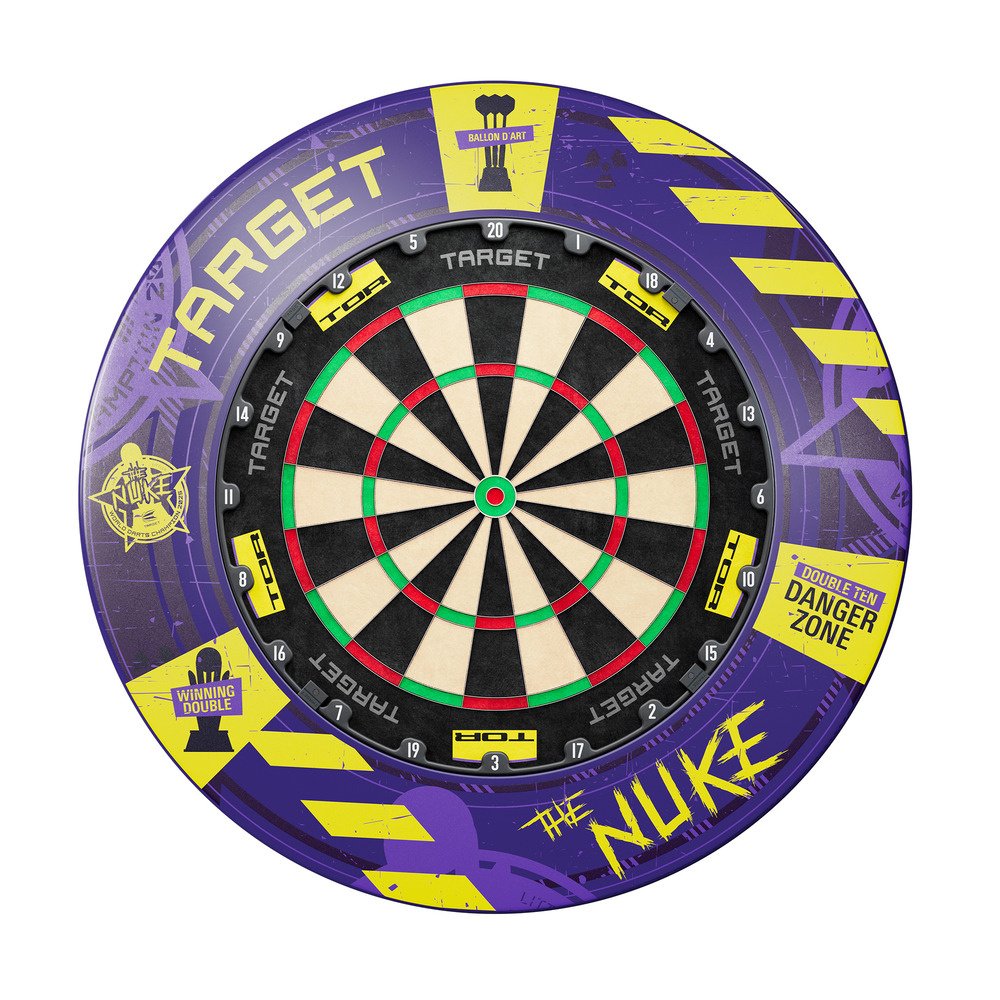 Target - Luke Littler World Champion - Surround Und Dartboard Set - Direct Darts - 1
