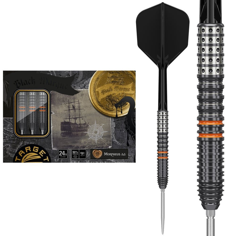 Target Japan - Black Marque Morpheus Gen2 - 90% - Steeldarts - Direct Darts - 1