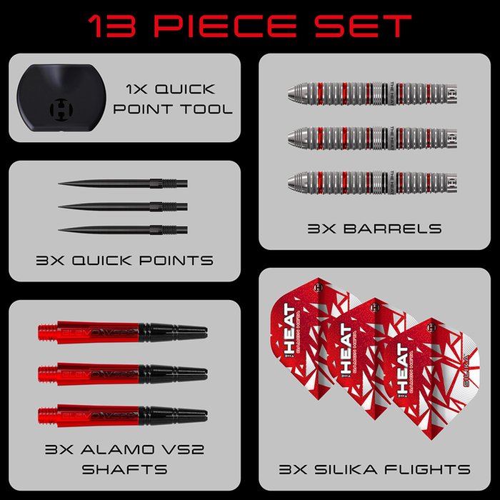 Harrows - Damon Heta Series 4 90% - Steeldarts - Direct Darts - 4