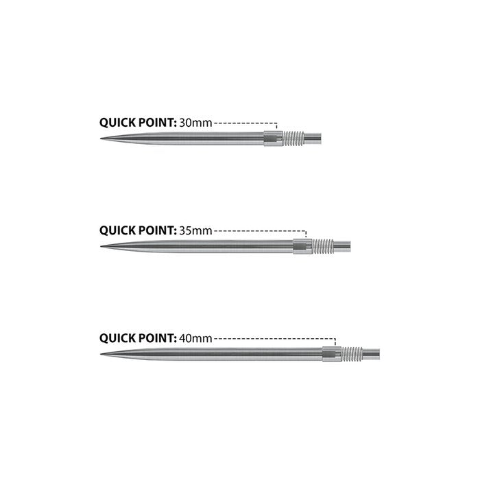 Harrows - Quick Point - Silber - Spitzen - Direct Darts - 3