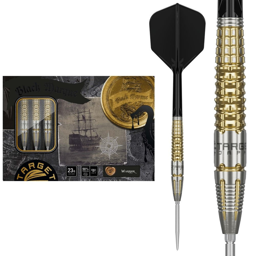Target Japan - Black Marque - Warrior - 90% - Steeldarts - Direct Darts - 1