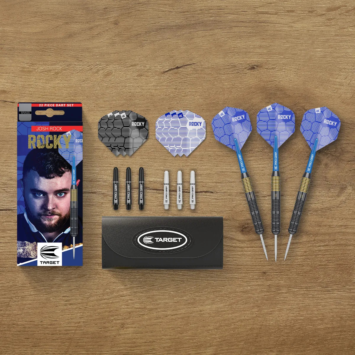 Target - Josh Rock Brass - Steeldarts - Direct Darts - 6