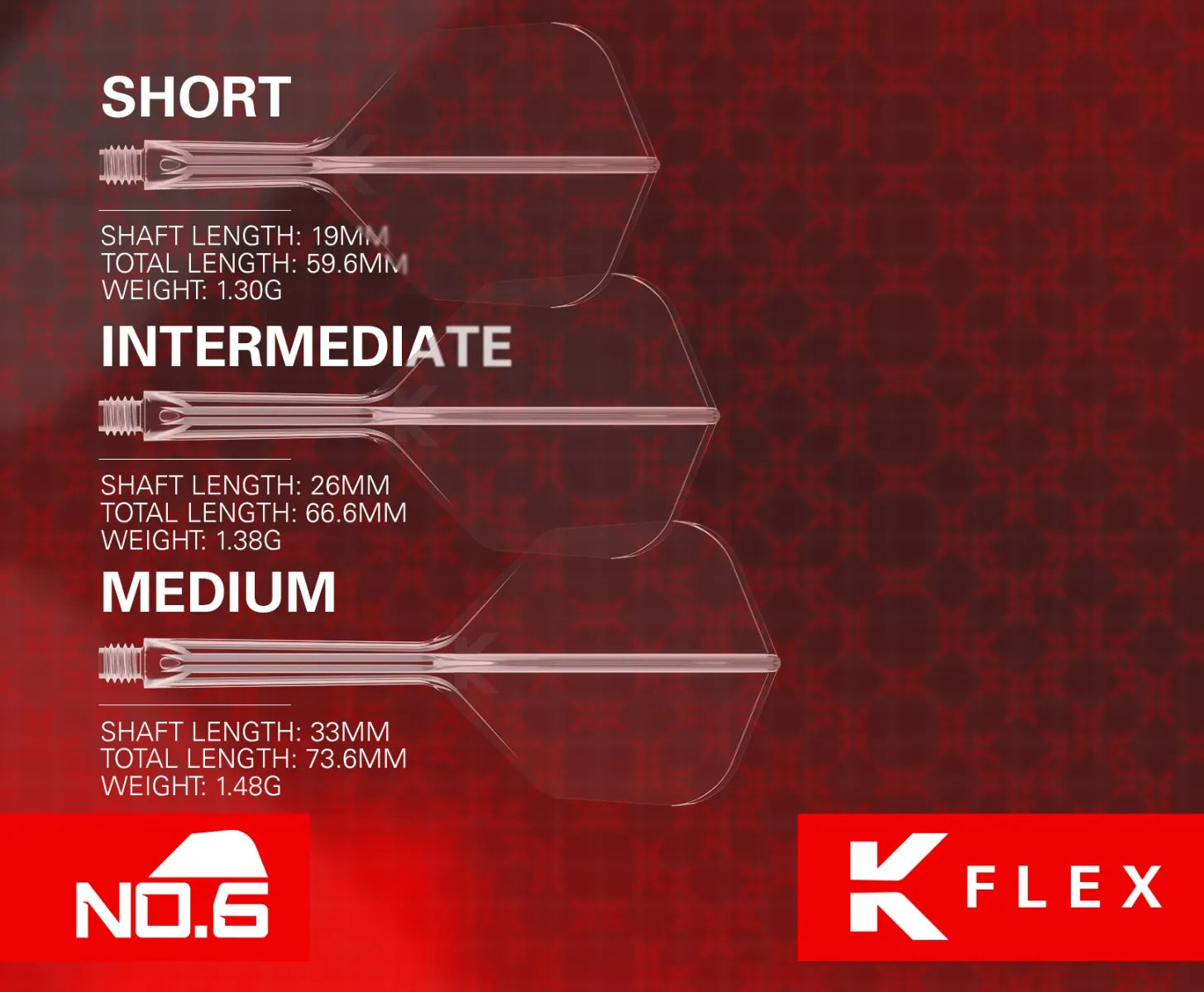 Target - K-Flex - Luke "The Nuke" Littler - Schwarz - No6 - Flight System - Direct Darts - 5