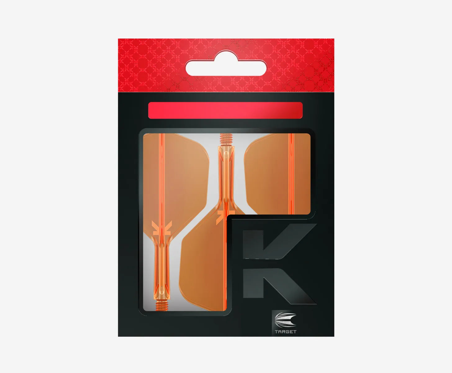 Target - K-Flex - No6 - Neon Orange - Flight System - Direct Darts - 4