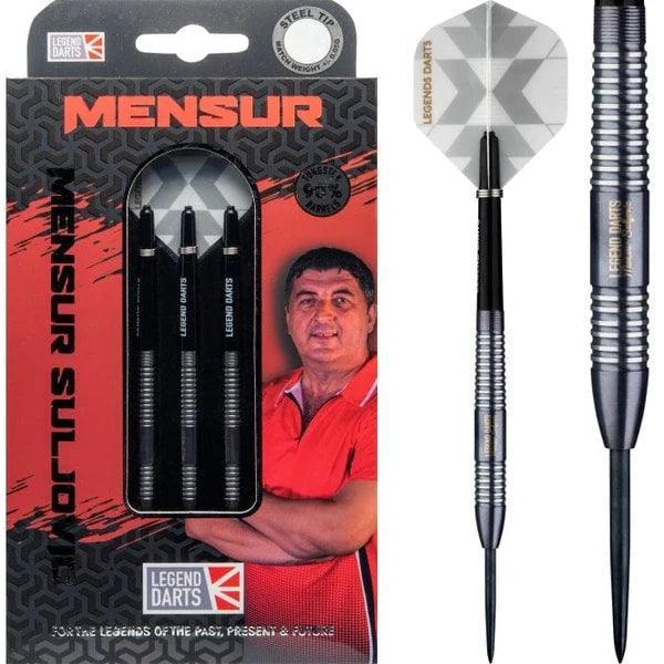 Legend Darts - The Gentle - Mensur Suljovic 90% - Schwarz - Steeldarts - Direct Darts - 1