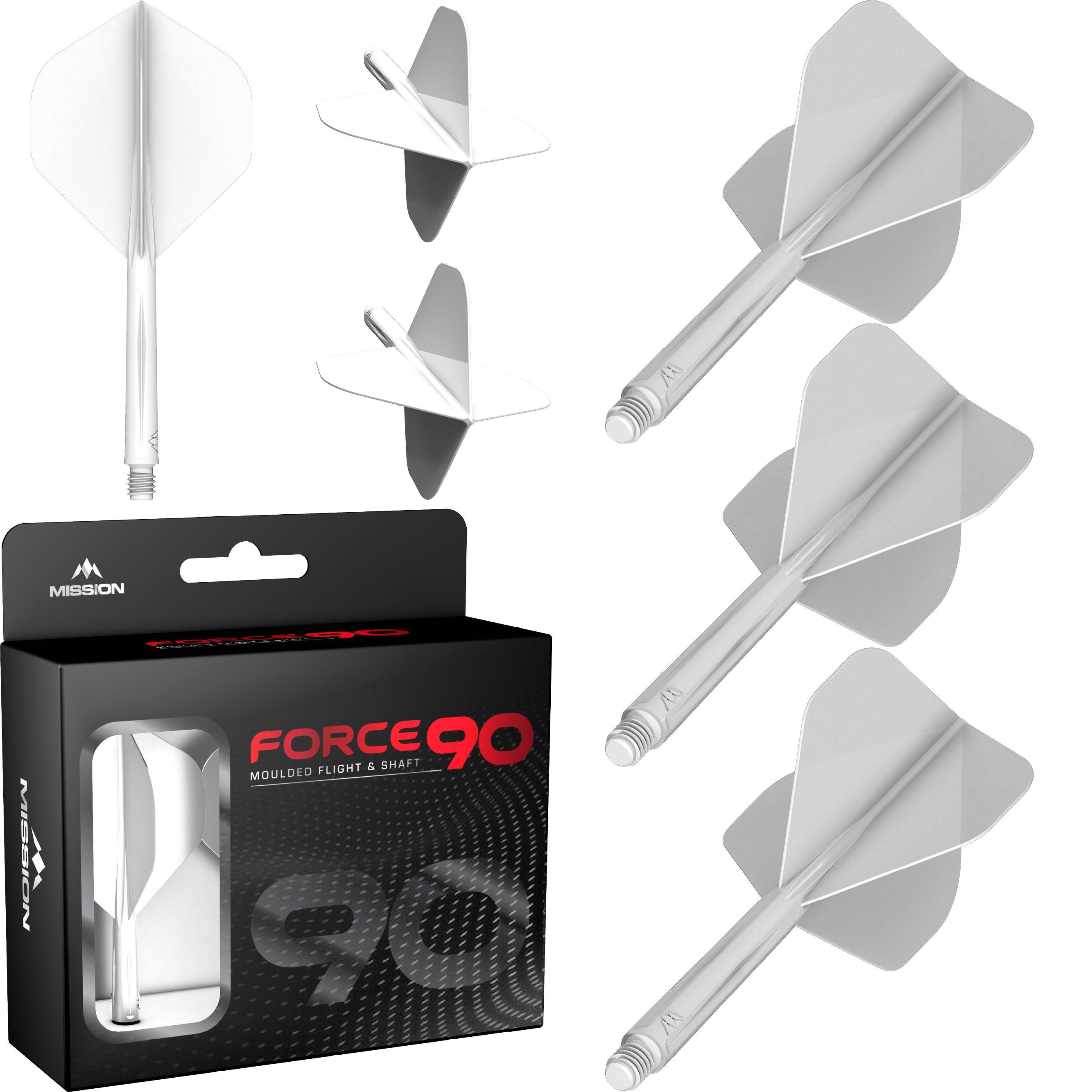 Mission - Force 90 Weiß - No2 - Flight System - Direct Darts - 3