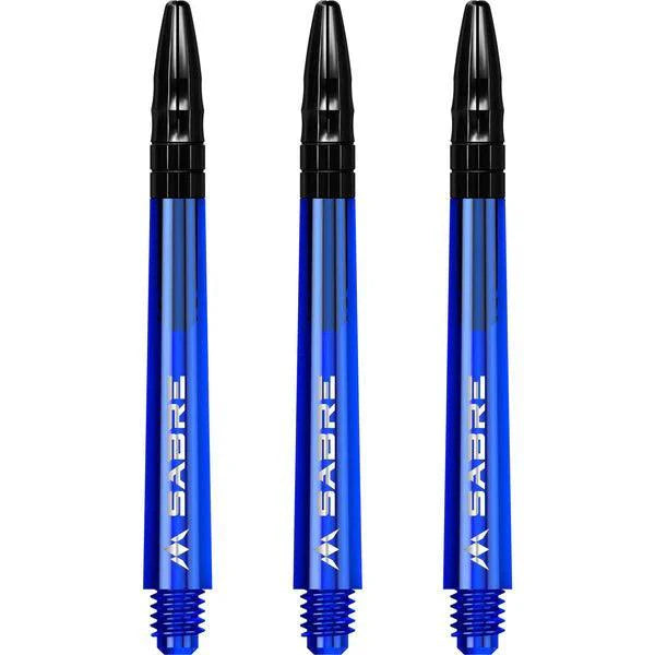 Mission - Sabre - Polycarbonat - Blau - Schwarz Top - Dart Shafts - Direct Darts - 5