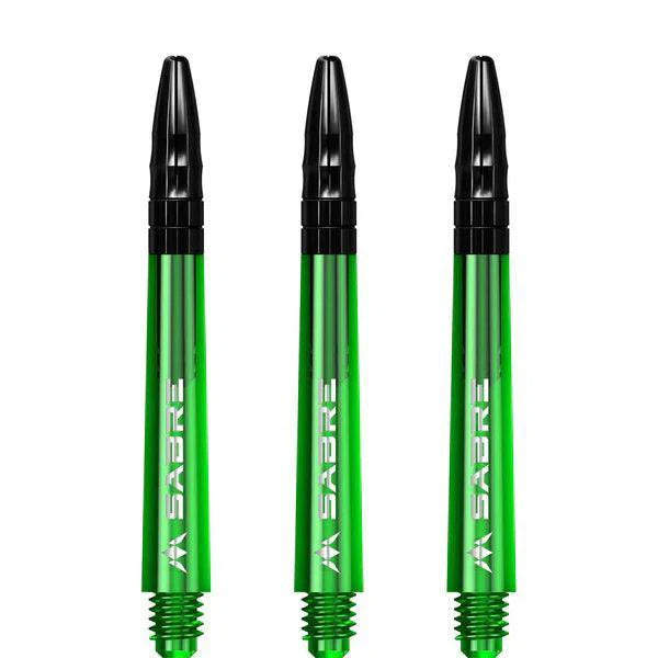 Mission - Sabre - Polycarbonat - Grün - Schwarz Top - Dart Shafts - Direct Darts - 4